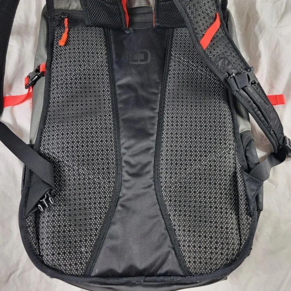 OGIO X Train 2 Backpack Gray Black with Orange Accents Hiking Camping Outdoors